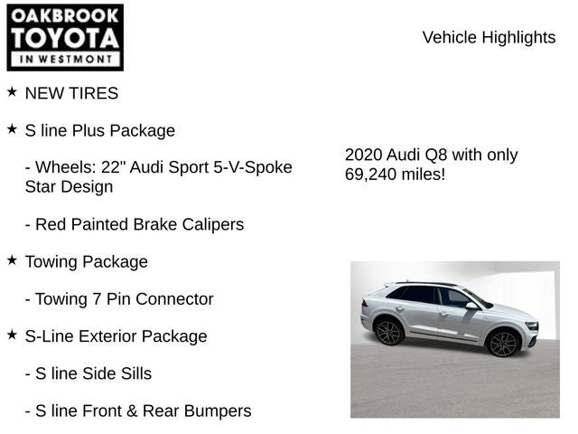 2020 Audi Q8 55 Prestige quattro