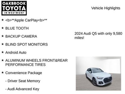 2024 Audi Q5 45 S line Premium quattro