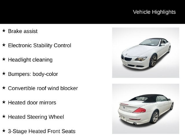 2008 BMW 650i 650i