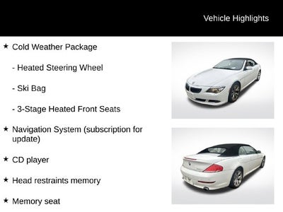 2008 BMW 650i 650i