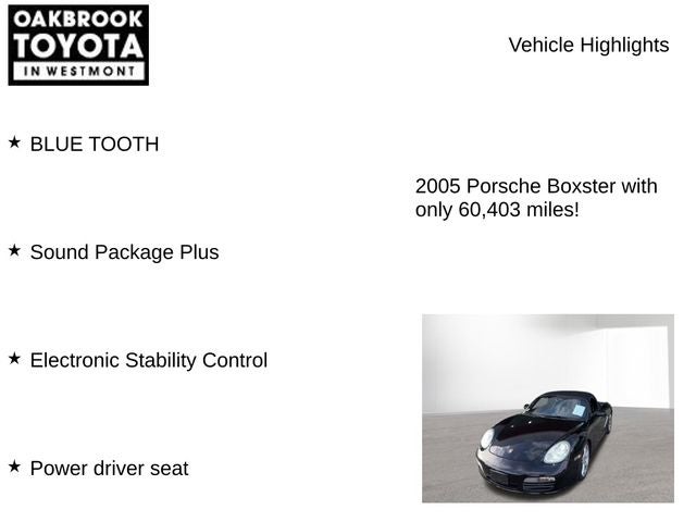2005 Porsche Boxster S