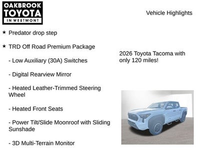 2026 Toyota Tacoma TRD Off-Road