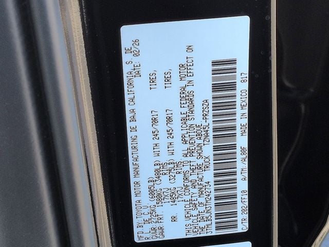 2026 Toyota Tacoma SR5