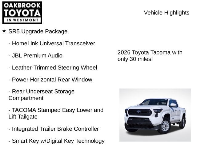 2026 Toyota Tacoma SR5 - Photo 7