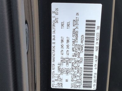 2026 Toyota Tacoma SR5