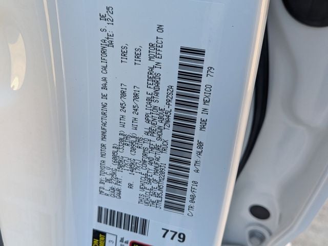 2026 Toyota Tacoma SR5