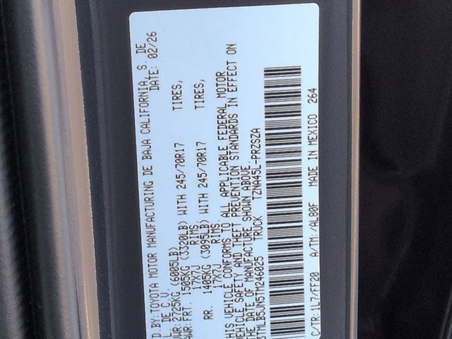 2026 Toyota Tacoma SR5