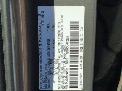 2026 Toyota Tacoma TRD Sport