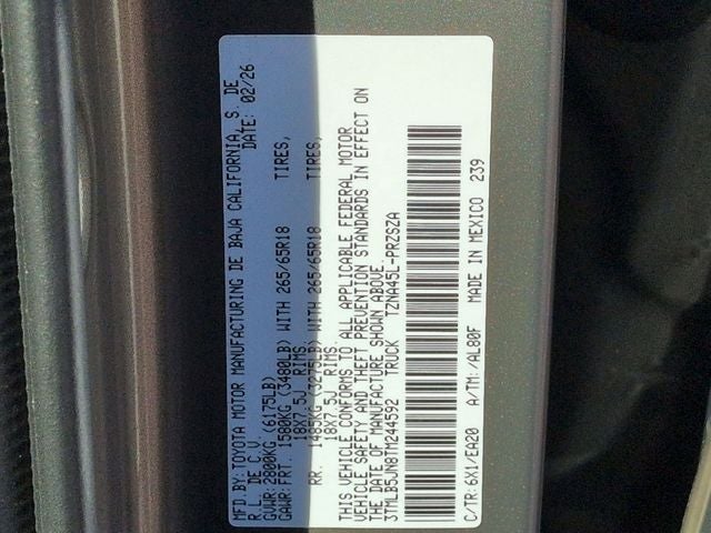 2026 Toyota Tacoma TRD Sport