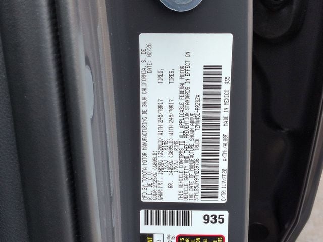 2026 Toyota Tacoma SR5