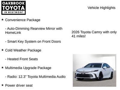 2026 Toyota Camry SE
