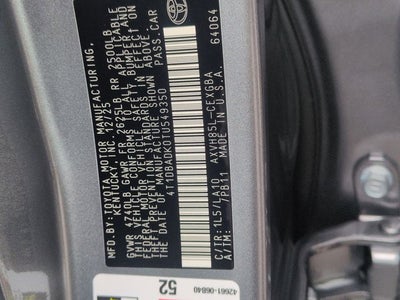 2026 Toyota Camry XLE AWD