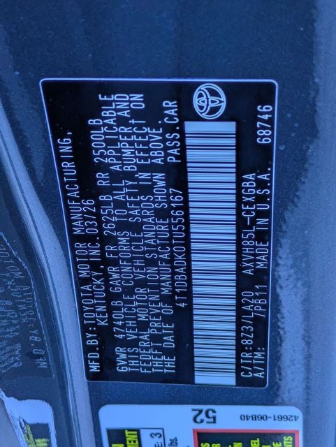 2026 Toyota Camry XLE AWD