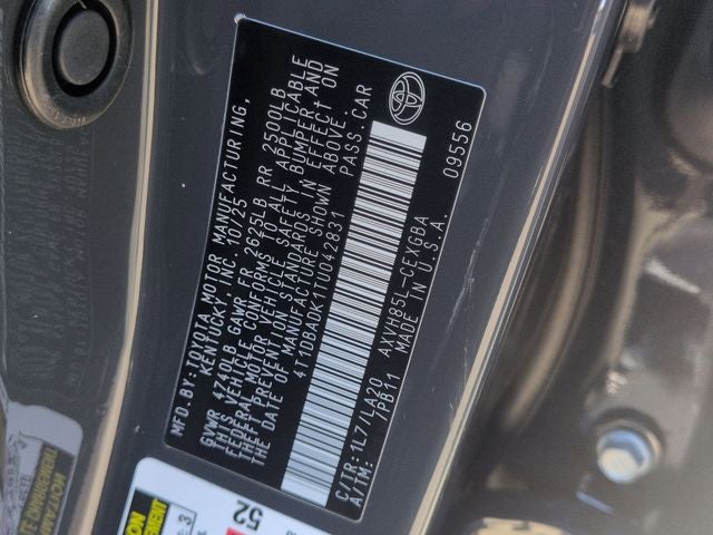 2026 Toyota Camry XLE AWD
