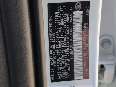 2026 Toyota Camry XLE AWD