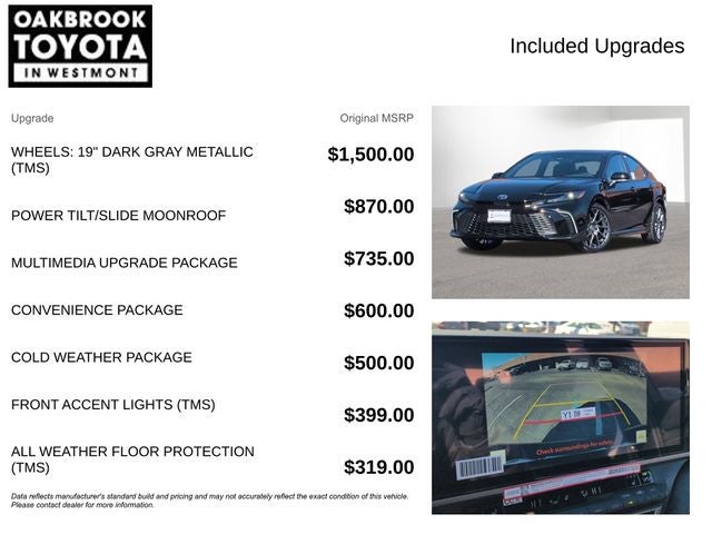 2026 Toyota Camry SE AWD