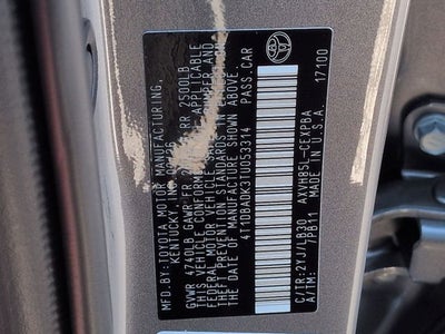 2026 Toyota Camry XSE AWD