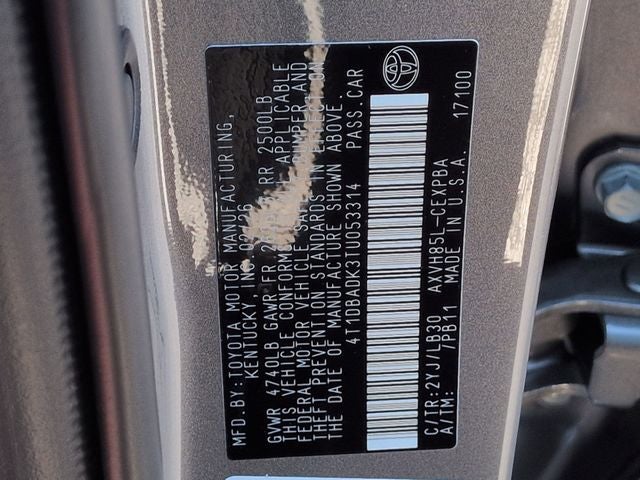 2026 Toyota Camry XSE AWD