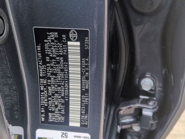 2026 Toyota Camry XLE AWD