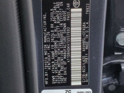 2026 Toyota Camry XLE AWD