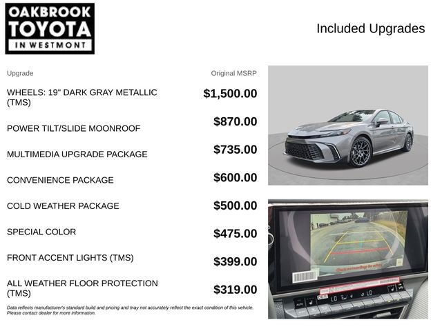 2026 Toyota Camry SE AWD