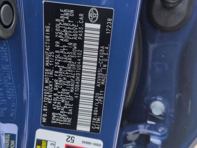 2026 Toyota Camry XLE AWD