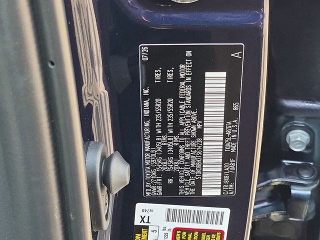 2026 Toyota Highlander Platinum