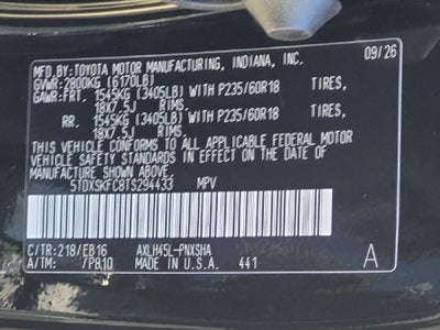 2026 Toyota Sienna XSE