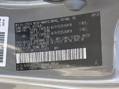 2026 Toyota Sienna Limited