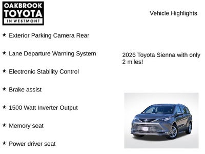 2026 Toyota Sienna Limited