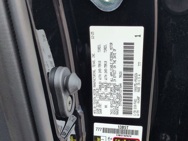 2026 Toyota Tundra SR