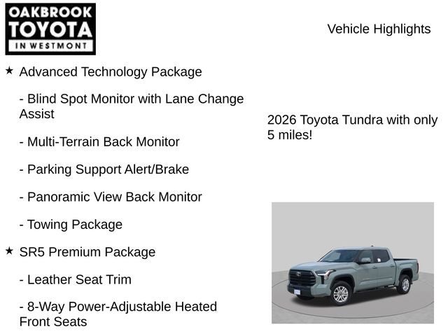 2026 Toyota Tundra SR5