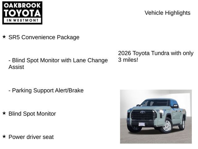 2026 Toyota Tundra SR5