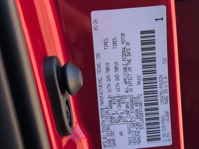 2026 Toyota Tundra SR5