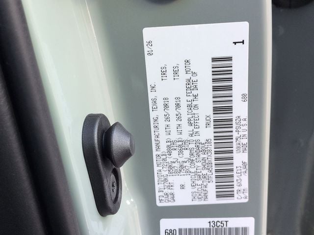 2026 Toyota Tundra SR5