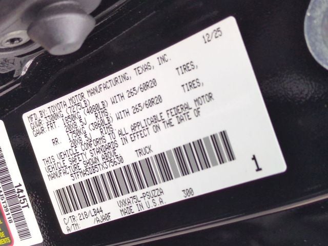 2026 Toyota Tundra 1794 Edition