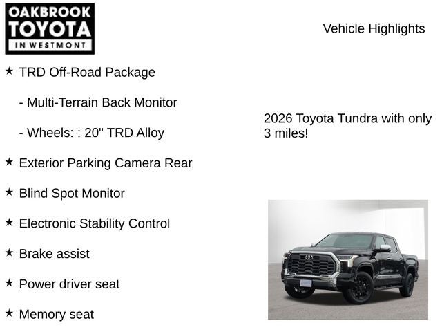 2026 Toyota Tundra 1794 Edition