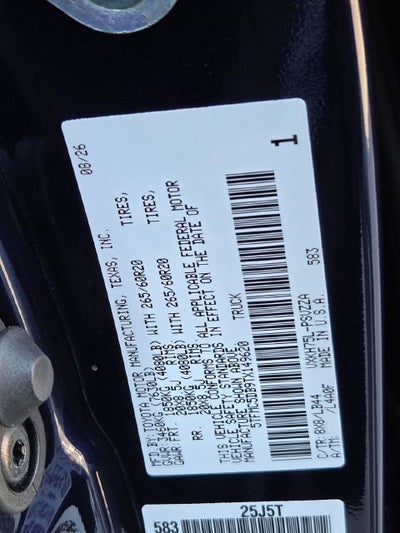 2026 Toyota Tundra i-FORCE MAX Tundra 1794 Edition