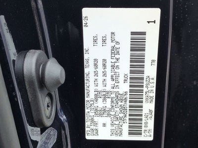 2026 Toyota Tundra Platinum