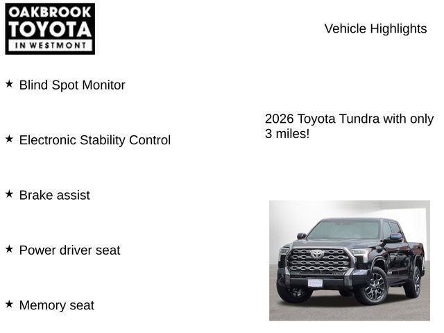 2026 Toyota Tundra Platinum