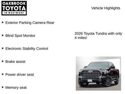 2026 Toyota Tundra Platinum