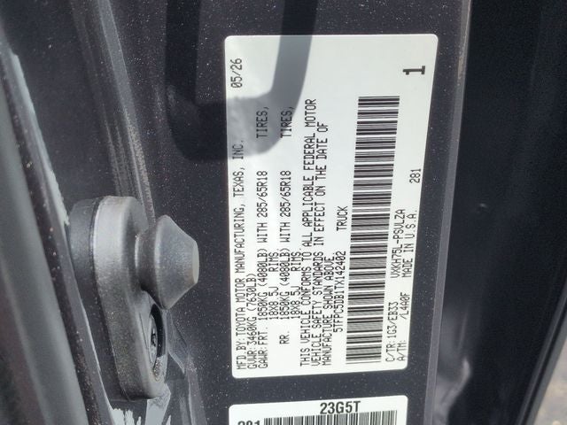 2026 Toyota Tundra i-FORCE MAX Tundra TRD Pro