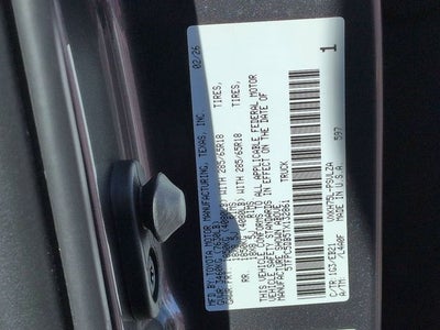 2026 Toyota Tundra i-FORCE MAX Tundra TRD Pro