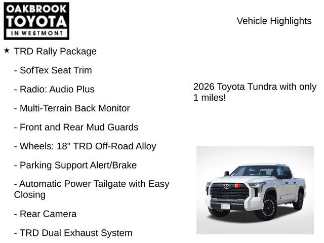 2026 Toyota Tundra SR5