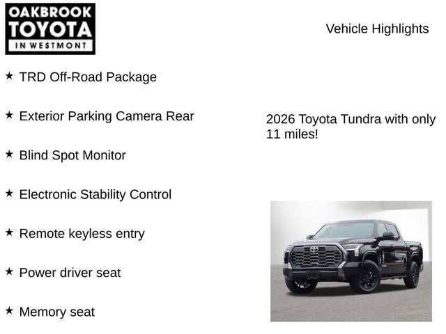 2026 Toyota Tundra Platinum