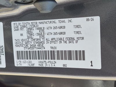2026 Toyota Tundra Limited