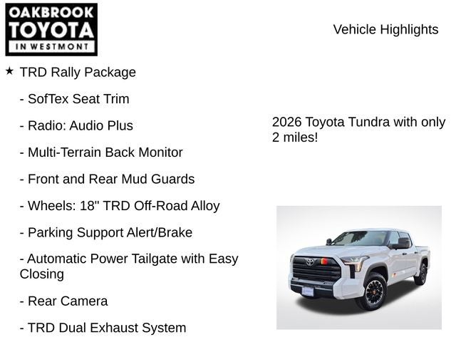 2026 Toyota Tundra SR5