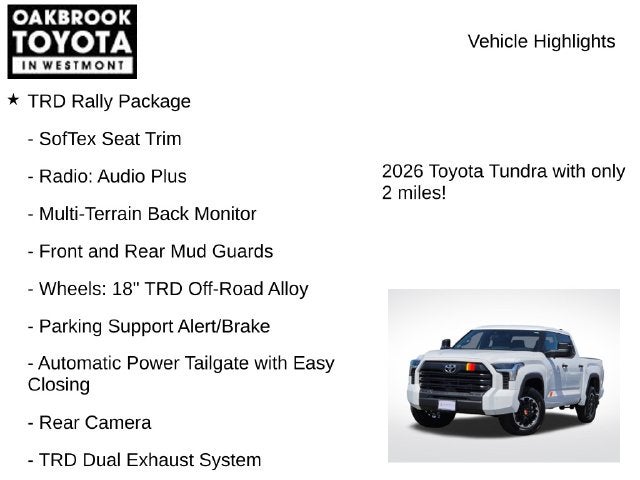 2026 Toyota Tundra SR5