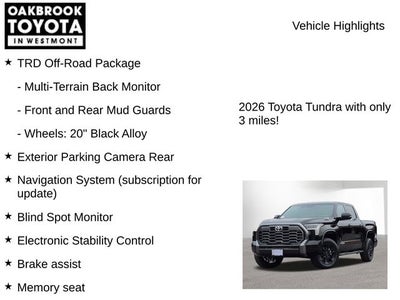 2026 Toyota Tundra i-FORCE MAX Tundra Platinum