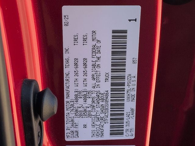 2025 Toyota Tundra i-FORCE MAX Tundra Platinum